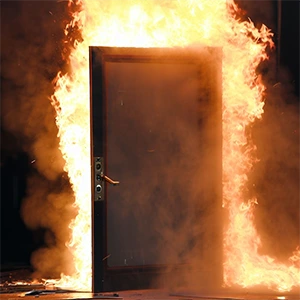 Fire Proof Security Doors Tested And Fireproof Certified